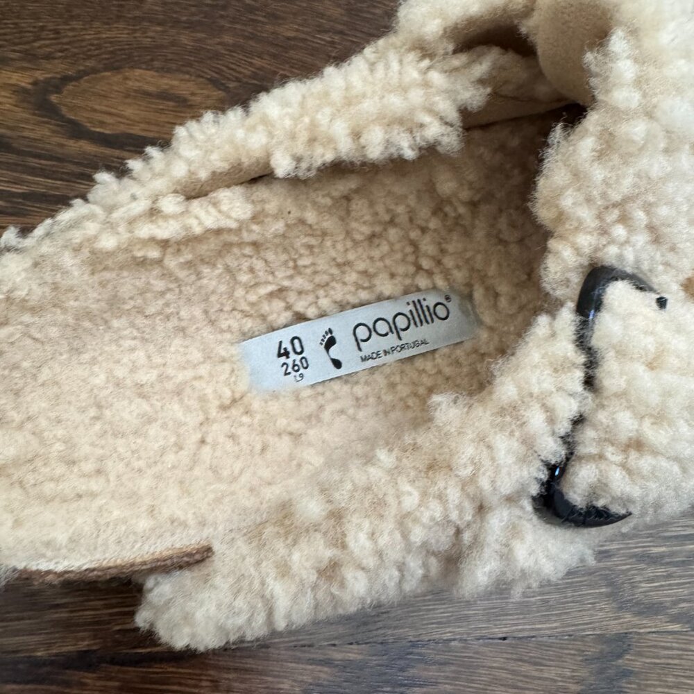 Birkenstock Papillio Boston Shearling Clogs - Picture 10 of 12